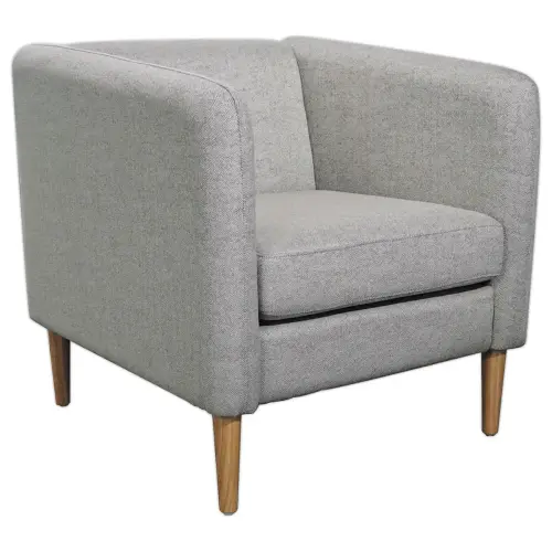 Fauteuil 1 place gris monté