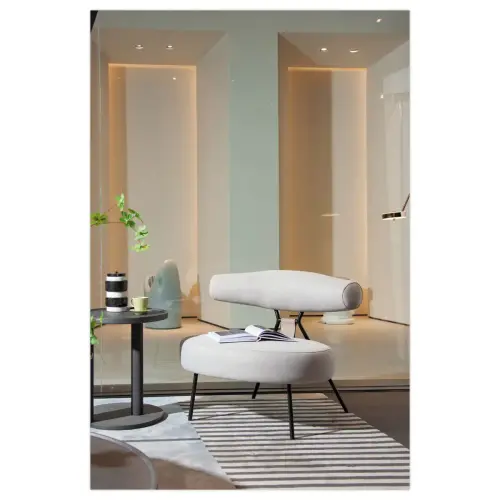 Fauteuil Teddy blanc