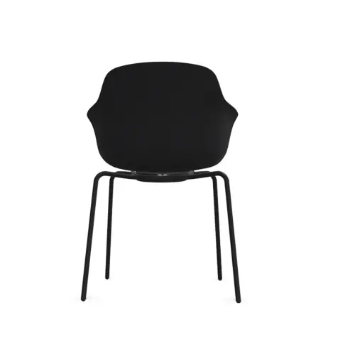Fauteuil WEEKLY m&eacute;tal noir mont&eacute; 