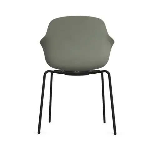 Fauteuil WEEKLY métal vert monté
