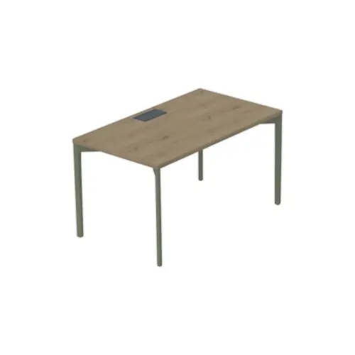 Bureau Bastia L 140 chene veine / vert
