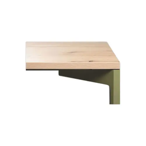 Bureau Bastia L 140 chene veine / vert
