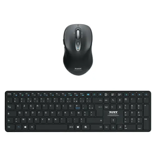 Kit clavier et souris sans fil expert Port Design 