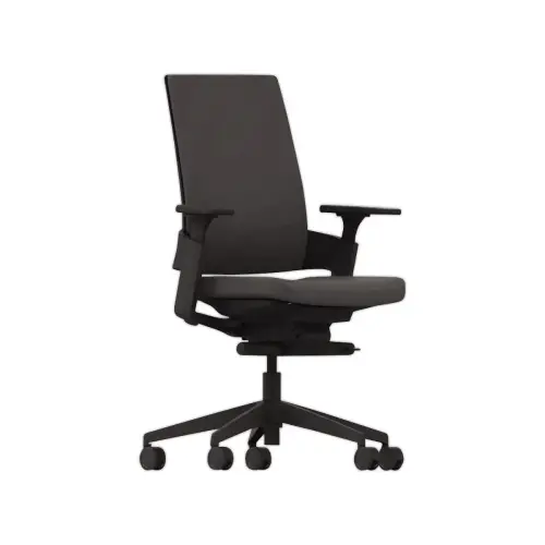 Siege resille 360 gris anthracite monté