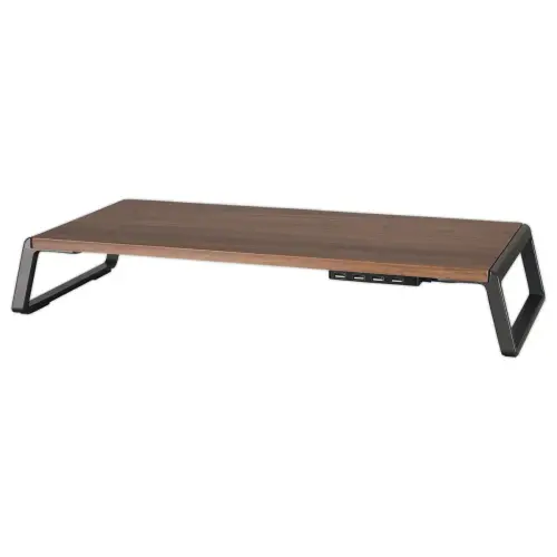 Support ergonomique pour écran d’ordinateur avec 4 ports USB