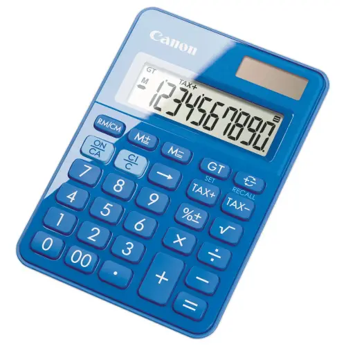 Calculatrice Canon LS 100KB Bleue 10 chiffres 