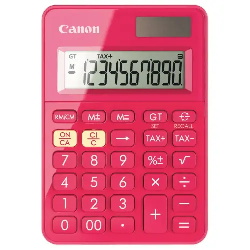 Calculatrice Canon LS 100KB Rose 10 chiffres 