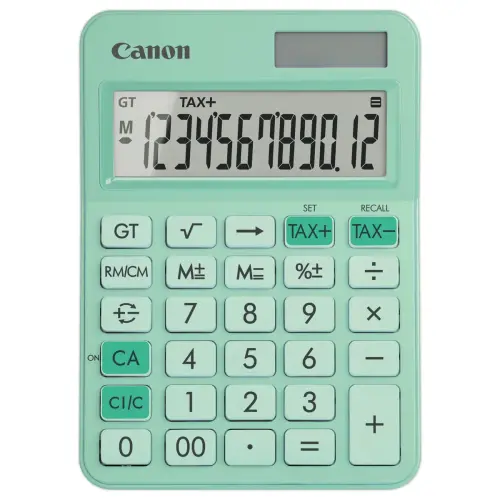 Calculatrice LS 125KB - 12 chiffres - Vert - Canon