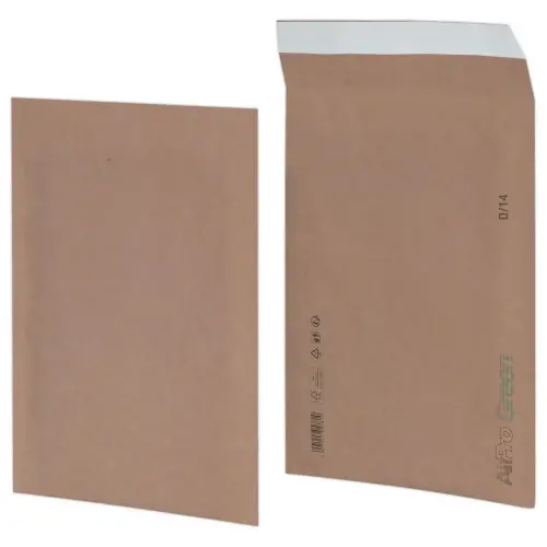 25 pochettes bulles 100% papier 180 x 265mm