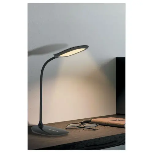 Lampe de bureau L&eacute;on &ndash; LED &ndash; Noir &ndash; Meet 