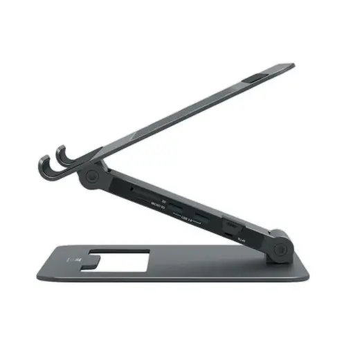 Support PC portable avec HUB