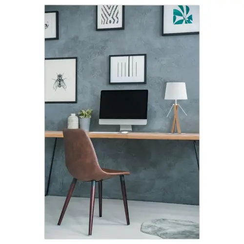Lampe E27 ZAZOU blanc