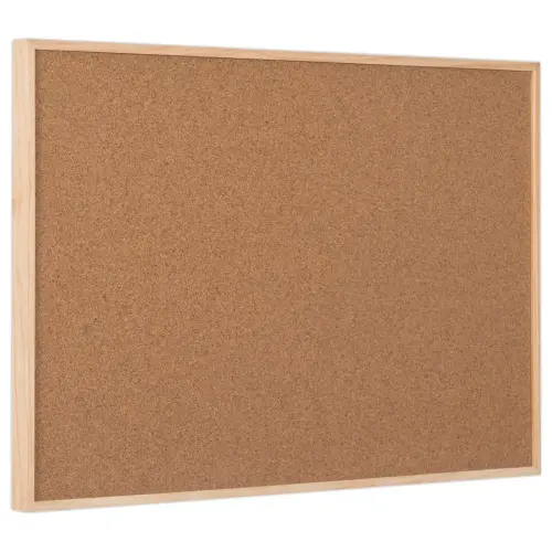 Tableau li&egrave;ge avec cadre bois &ndash; 40 x 60 cm &ndash; Bi-Office 