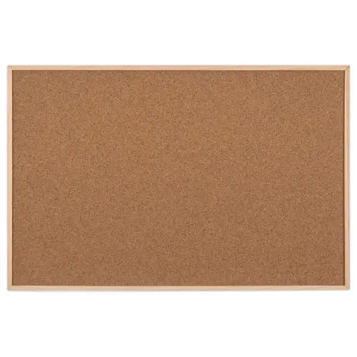 Tableau liège avec cadre bois – 60 x 90 cm – Bi-Office