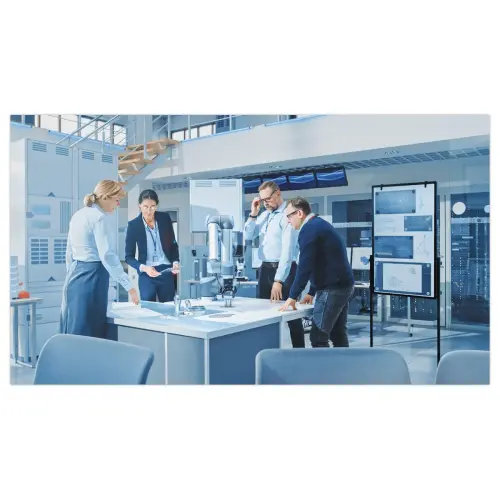 Tableau multi-usages mobile Premium Plus - Surface &eacute;maill&eacute;e - LEGAMASTER 