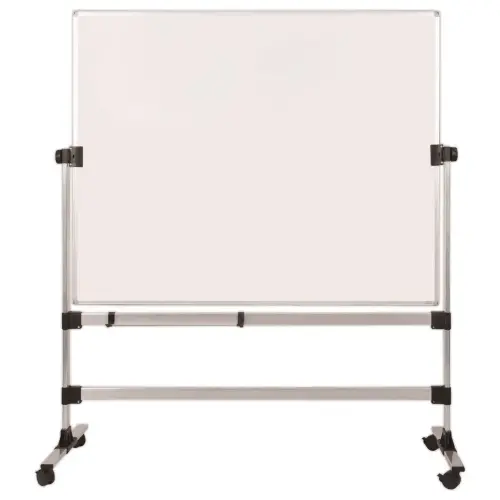 Tableau blanc émaillé pivotant 90 x 120 cm