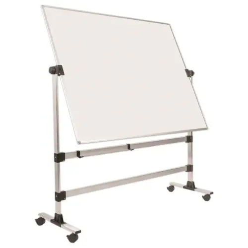 Tableau blanc émaillé pivotant 90 x 120 cm