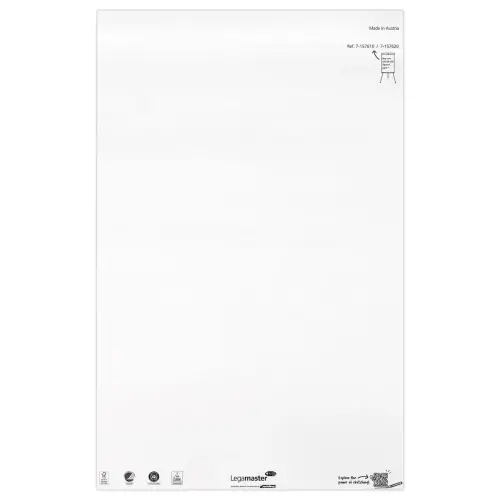 5 Blocs de papier pour chevalet - 5 x 20 feuilles unies - LEGAMASTER 