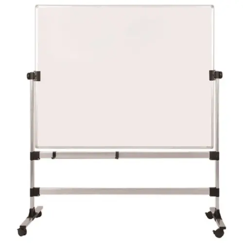 Tableau blanc émaillé pivotant 120 x 150 cm