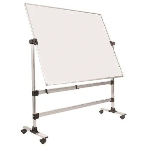 Tableau blanc émaillé pivotant 120 x 150 cm