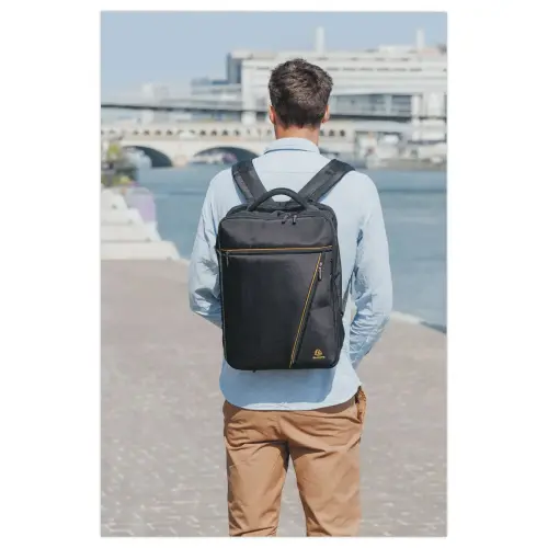 Sacoche sac à dos Dual 15,6'' Exactive- Noir