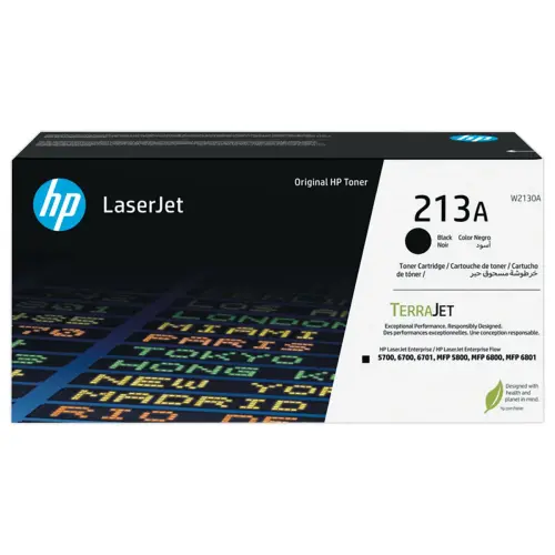 Cartouche de toner 213A LaserJet (W2130A) - Noir - HP 