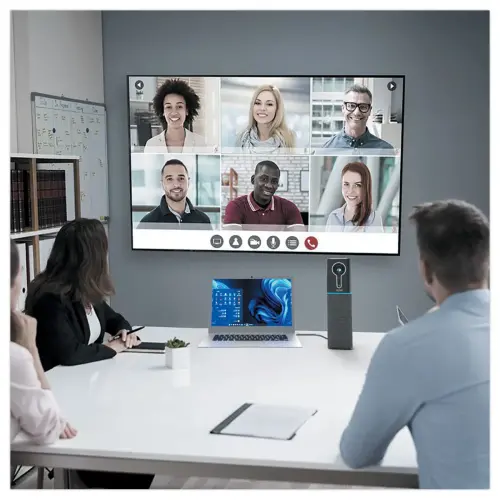 Tour de conf&eacute;rence de Bureau Audio/Vid&eacute;o Tout-En-Un 2K UHD 