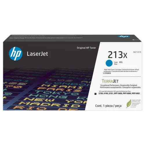 Toner HP W2131X cyan 