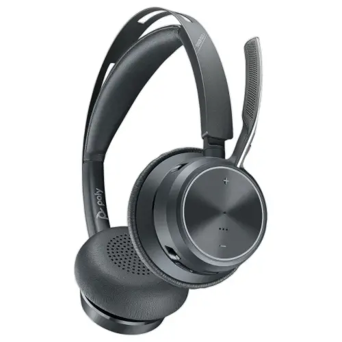 Casque bluetooth sans fil Poly VoyagerFocus 2 USB-C 