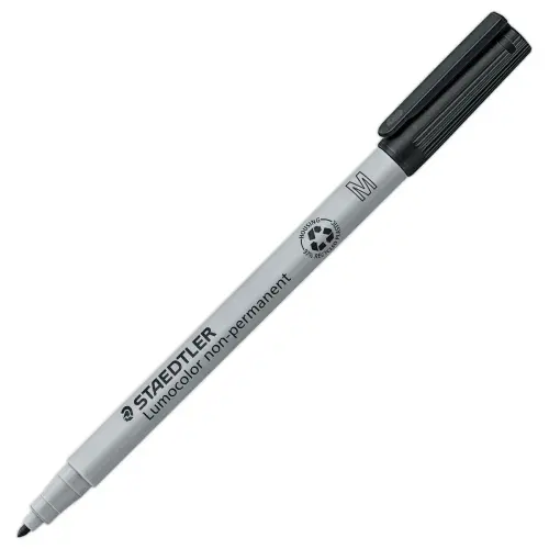Feutre Lumocolor® non-permanent 315 pointe moyenne 1 mm noir