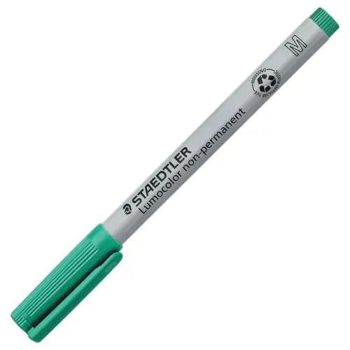 Feutre Lumocolor® non-permanent 315 pointe moyenne 1 mm vert