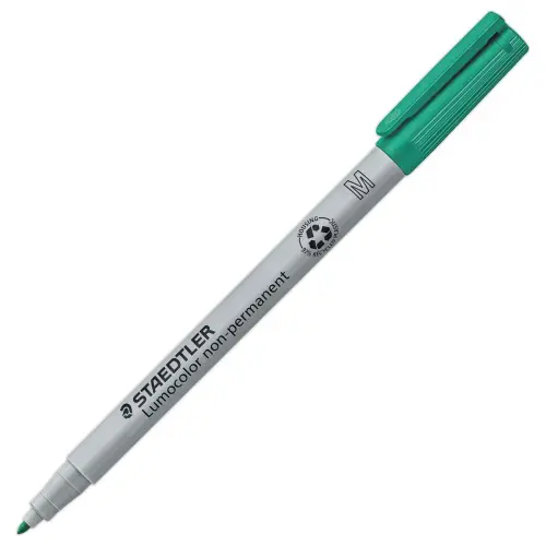 Feutre Lumocolor® non-permanent 315 pointe moyenne 1 mm vert