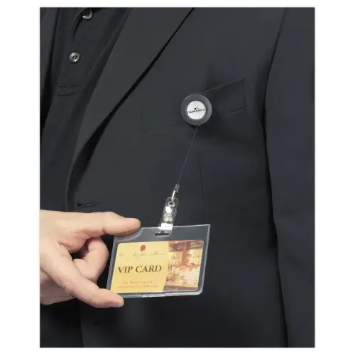 10 Enrouleurs pour porte-carte magn&eacute;tique - DURABLE 