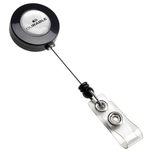 10 Enrouleurs pour porte-carte magn&eacute;tique - DURABLE 
