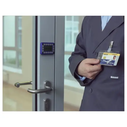 25 Porte-cartes magn&eacute;tiques avec clip - 2 cartes - DURABLE 