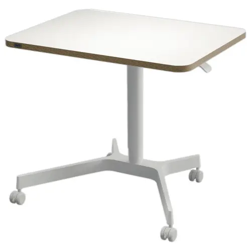 Bureau assis-debout compact - R&eacute;glage pneumatique - LEITZ Ergo 