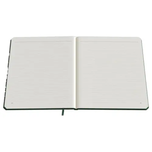 Carnet de Kempen large ligné Atlas - Brun