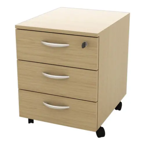 Caisson mobile 3 tiroirs plats