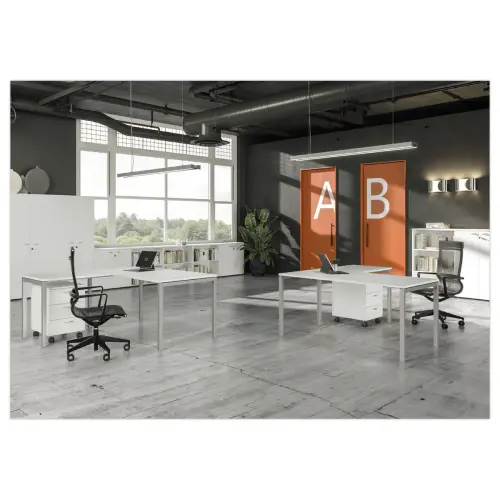 bureau CAPRI pieds arche 180
