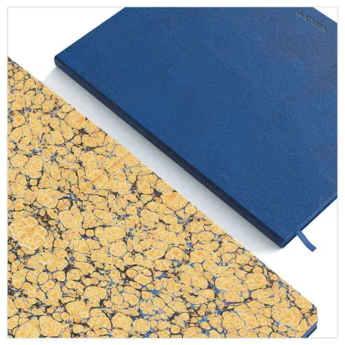 Carnet de Kempen large ligné Blue Note- Bleu