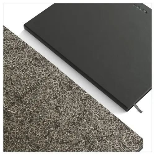 Agenda semainier Weekly Planner Brepols De Kempen Ashblack - Noir