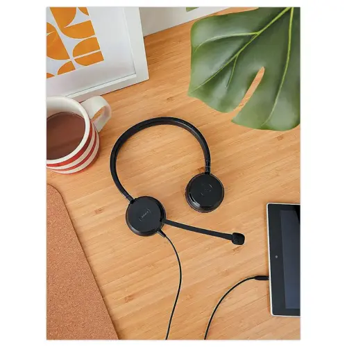 Casque t&eacute;l&eacute;phonique filaire JABRA Evolve  30 DUO JACK 