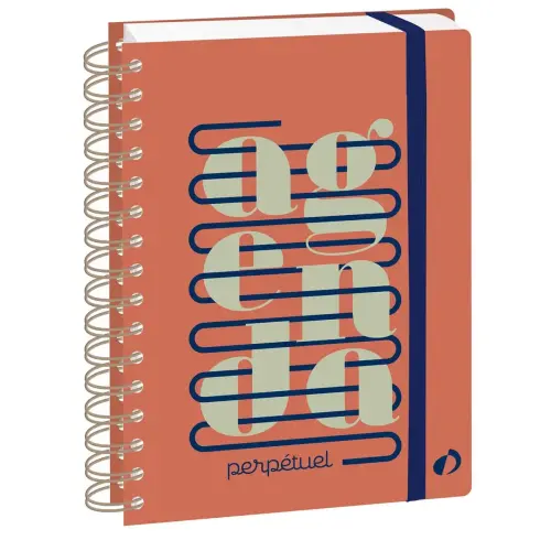 Agenda 21 perp&eacute;tuel semainier S Eterny Graphic - Fran&ccedil;ais 