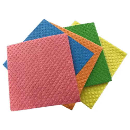 5 Carr&eacute;s &eacute;ponge pour vaisselle 