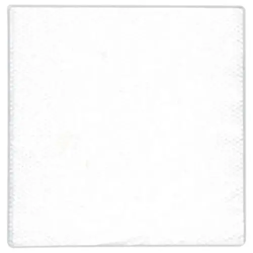 200 serviettes 30 x 30cm simple épaisseur - Blanc