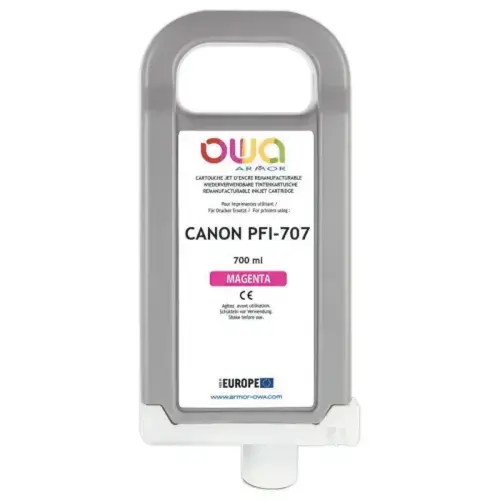 Cartouche B45689OW OWA pour traceurs compat CANON PFI-707 700ml-Mag