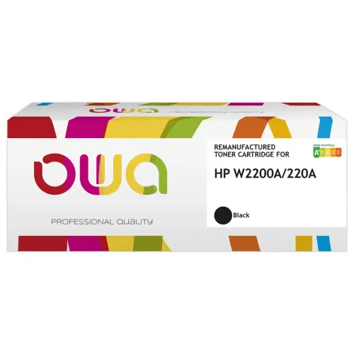 Toner &eacute;quivalent HP W2200A - Noir - Owa 