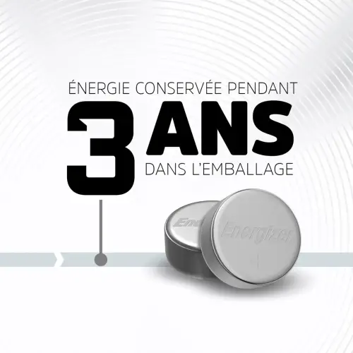 Piles miniatures oxyde d'argent 392-384 - Energizer 