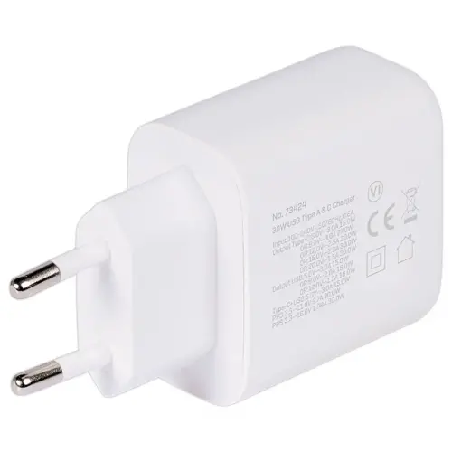 Chargeur USB Type A & C 30W 