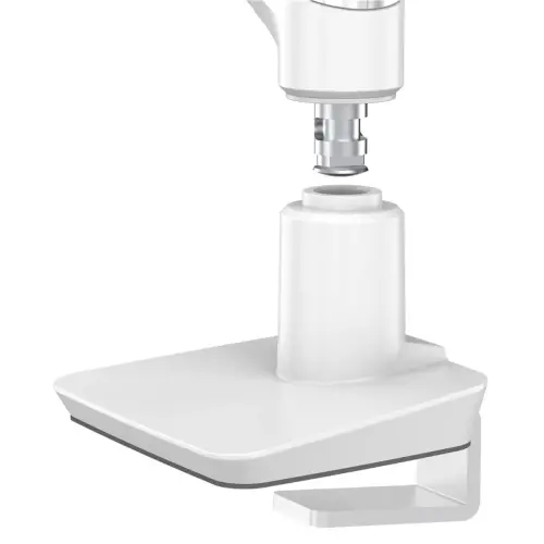Bras porte-écran Top Mount Tallo compact - Double - Blanc - Fellowes